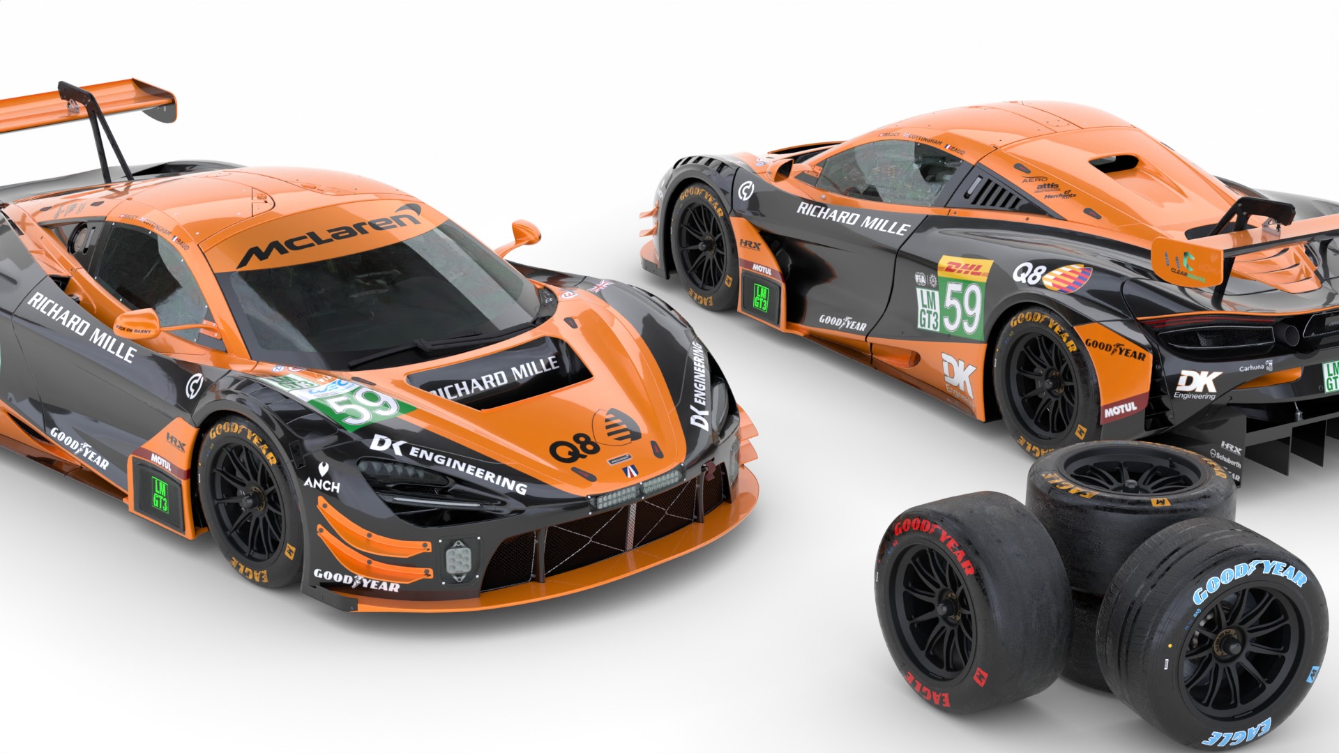 2025 WEC Lmgt3 Pack 3D Model Collection_6