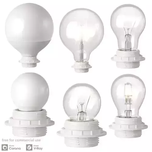 Bulb Set Led Halogen E27