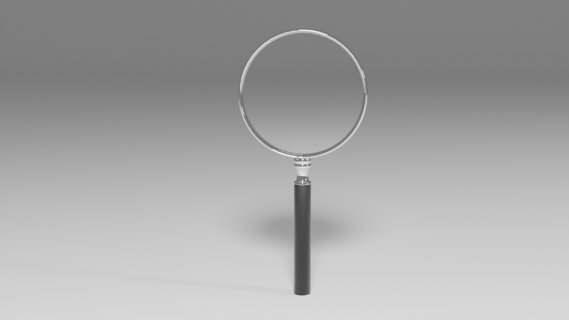 magnifying glass Free low-poly 3D model_2