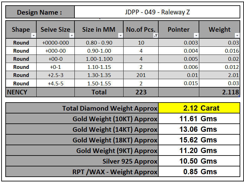 Custom Initial Z Letter Diamond Pendant A to Z Alphabet Necklace 3D print model_19