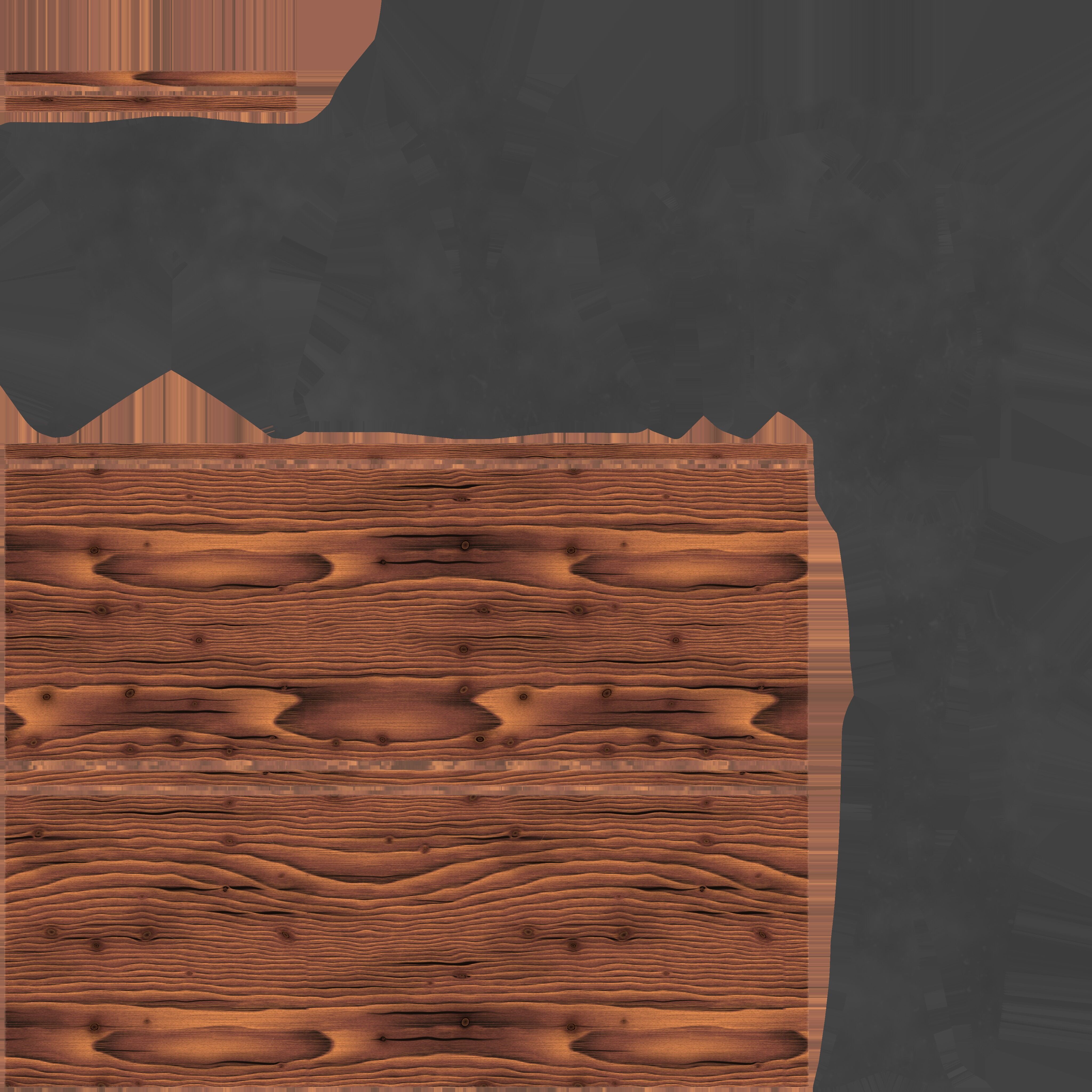 Modern table Low-poly 3D model_8