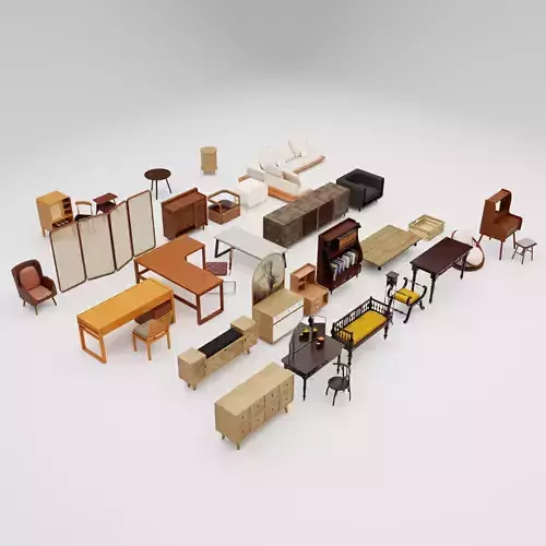 Mega Furniture Asset Pack 