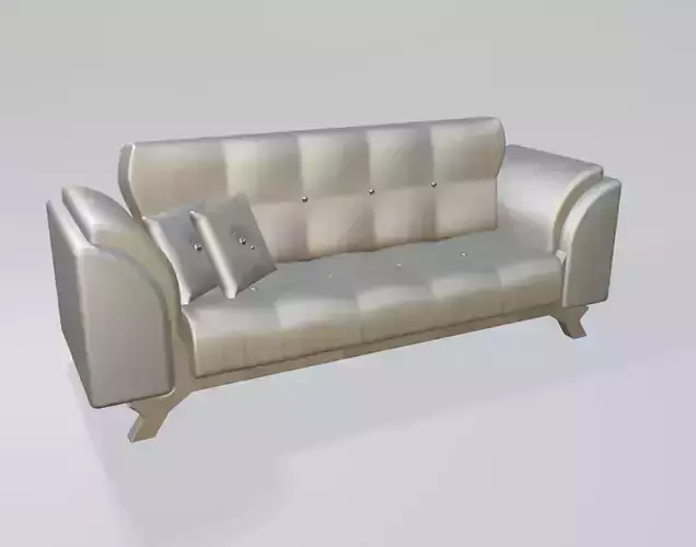 Modern Luxury Sofa 3D Model