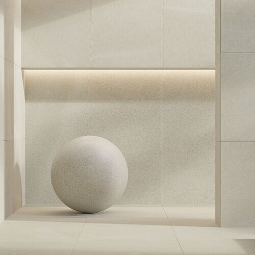 Stone tile set 49 - Limestone Fidenza Silver Texture