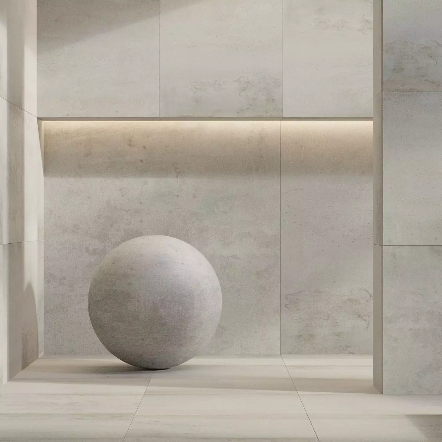 Stone tile set 42 - Metal Sassari Silver Natural Texture_0