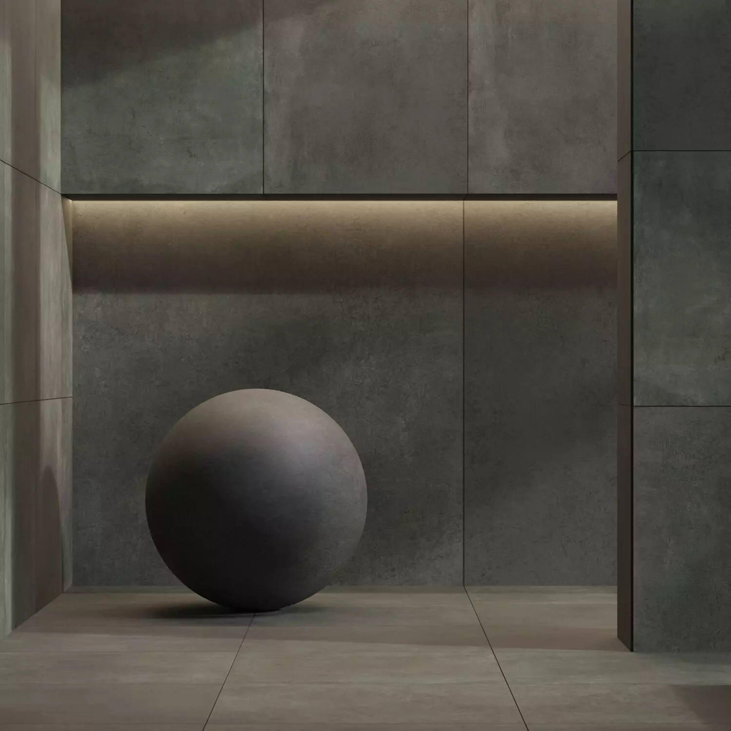 Stone tile set 27 - Maxxi Graphite Natural Texture