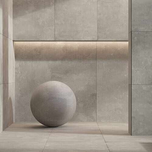 Stone tile set 21 - Aged Concrete Gray Natural Texture