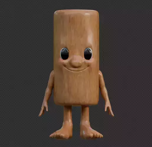 Baby TungTungTung Sahur Italian BrainRot Model 