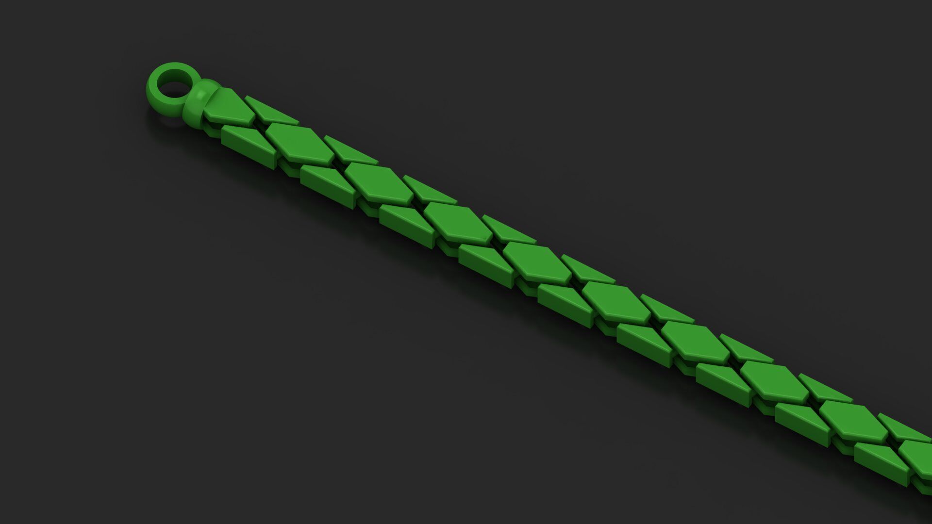 7MM Top Selling Premium 3D Chain or Bracelet  3D print model_3