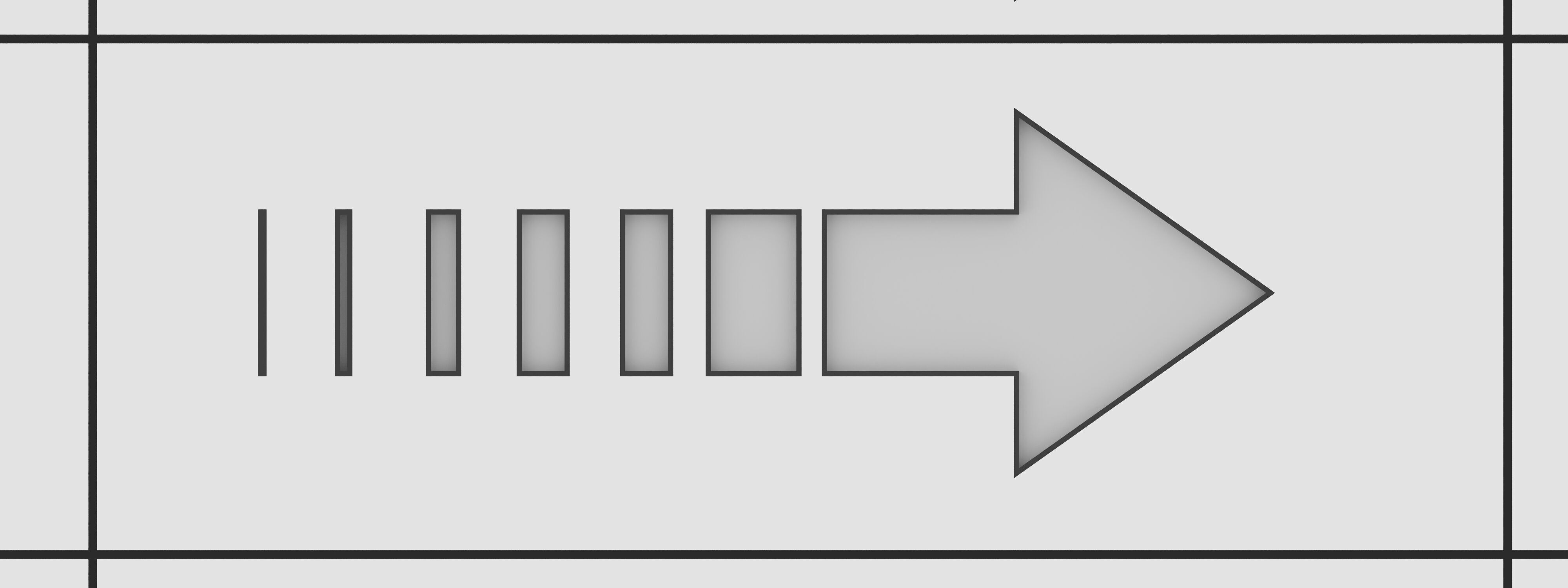 Collection of arrow Low-poly 3D model_6