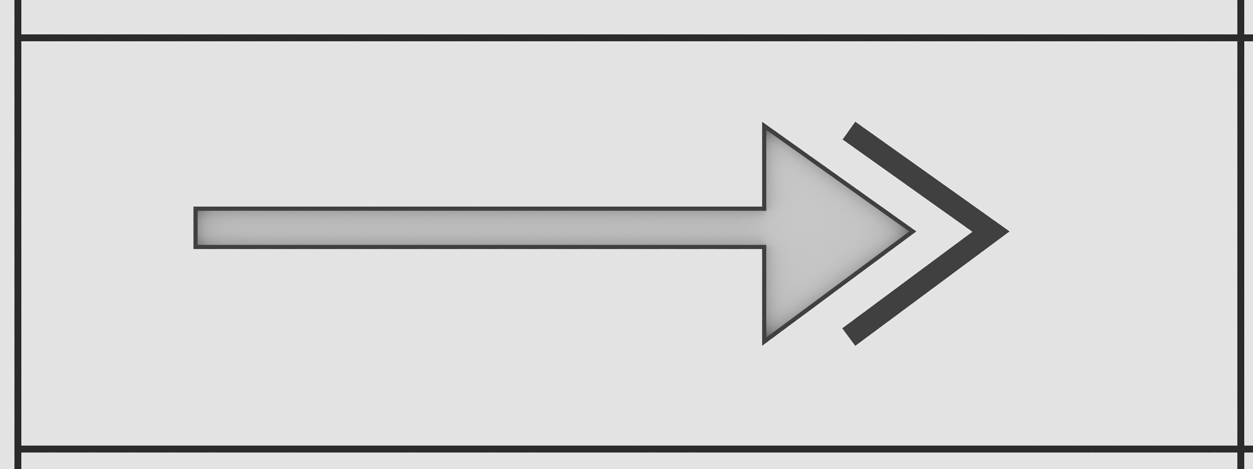 Collection of arrow Low-poly 3D model_5