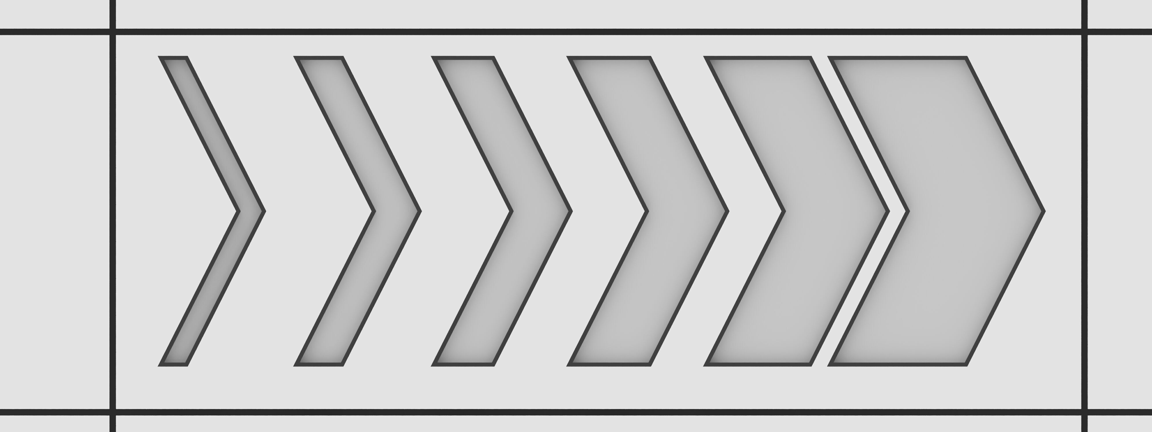 Collection of arrow Low-poly 3D model_19