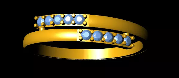simple ring Free 3D print model