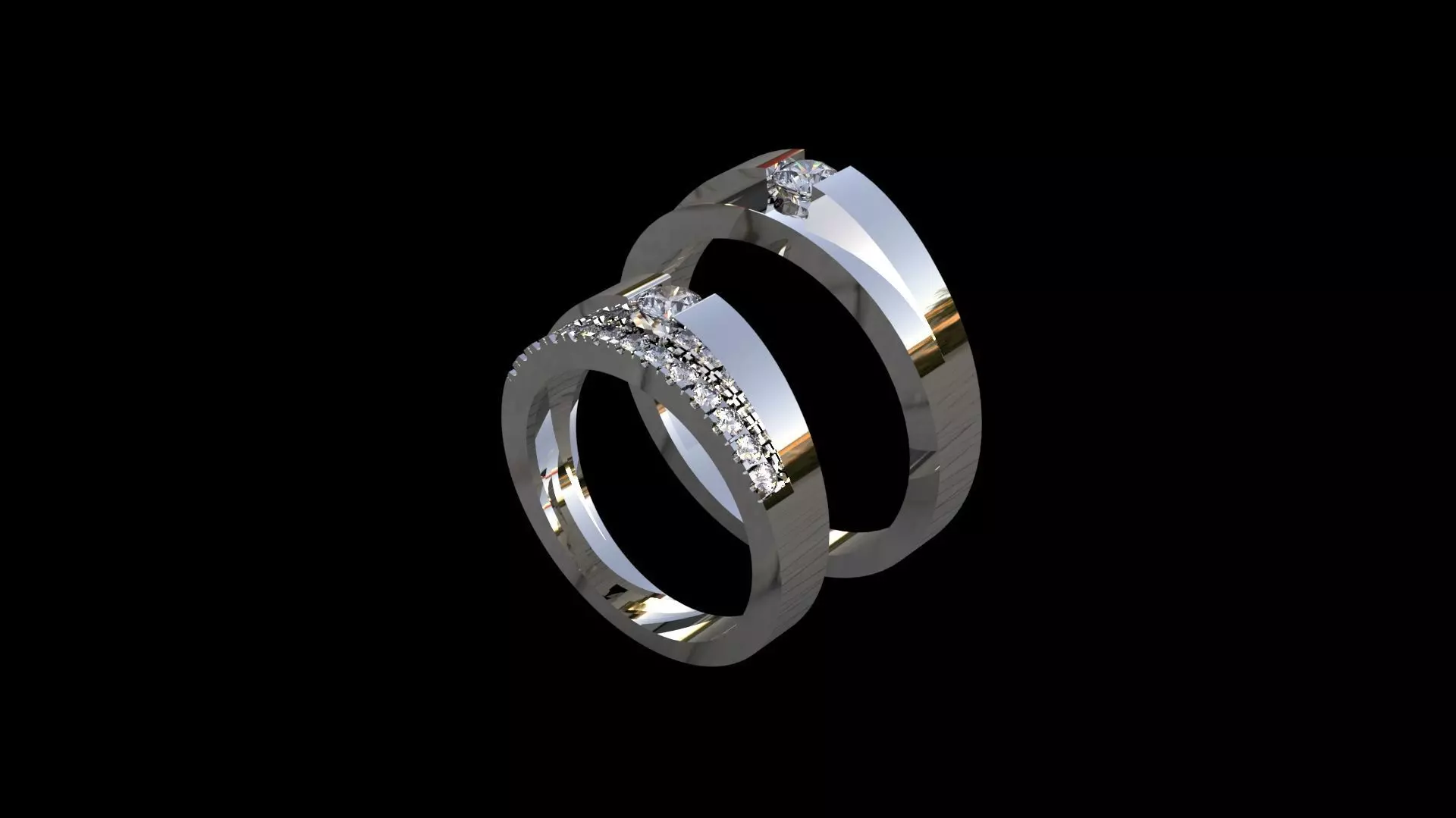 wedding band Free 3D print model_0