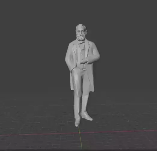 Victor Hugo 3D print model