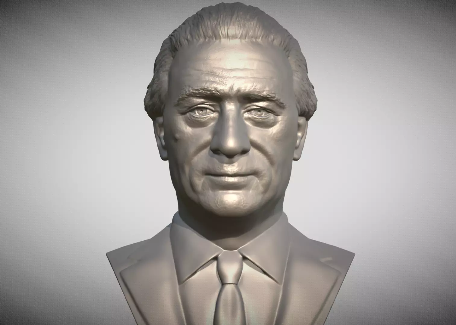 Robert De Niro bust 3D print model_0