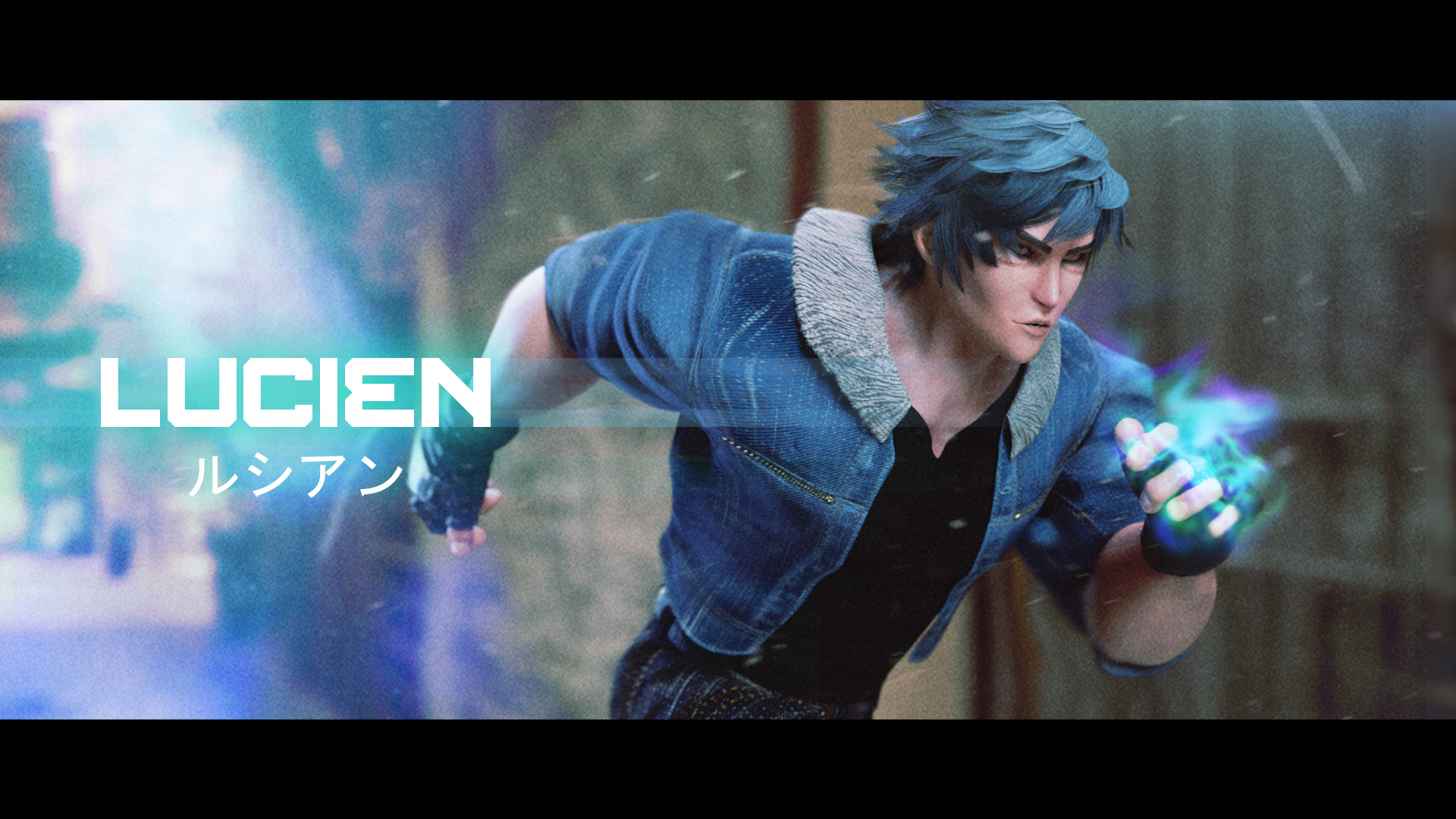 Stylized Male Fighting Character - Lucien Low-poly 3D model_5