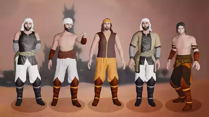 Arabian Character Pack