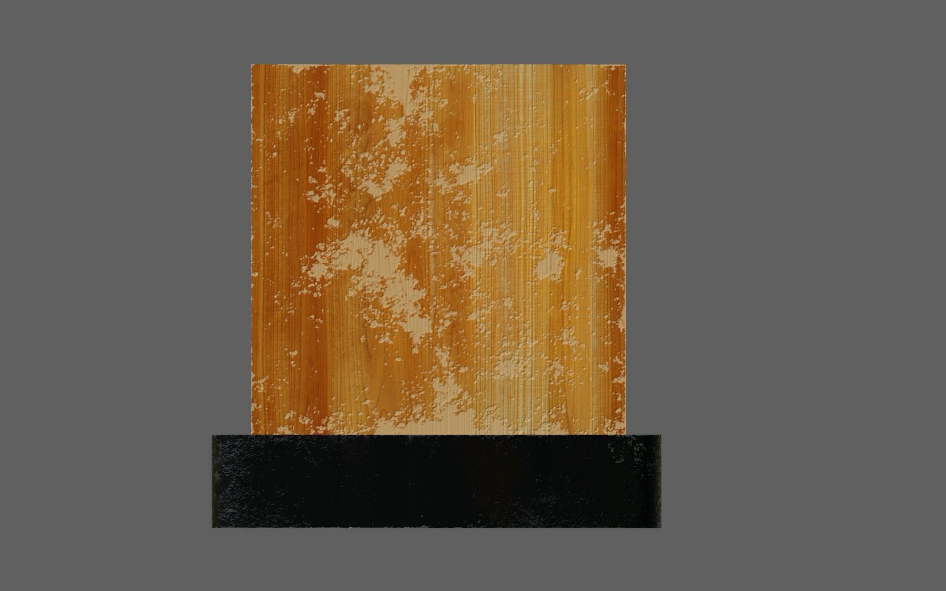 Urban Bench Set - 3 Variations - Trash Bin and Street Lamp Low-poly 3D model_35