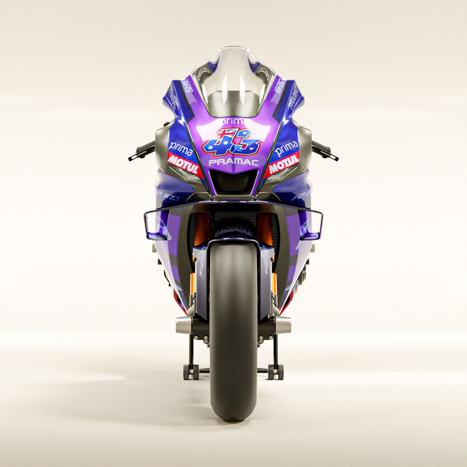Yamaha R1-M Prima Pramac Racing MotoGP Livery 3D model_7