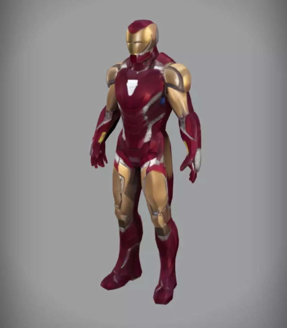 Iron Man Character Model 3D print model