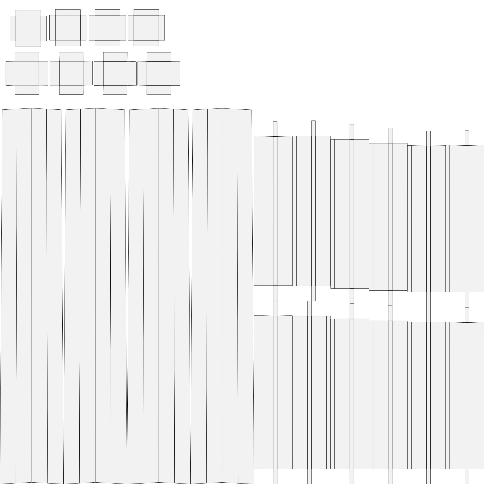 Stylized Wooden Windmill Rigged 3D model_19