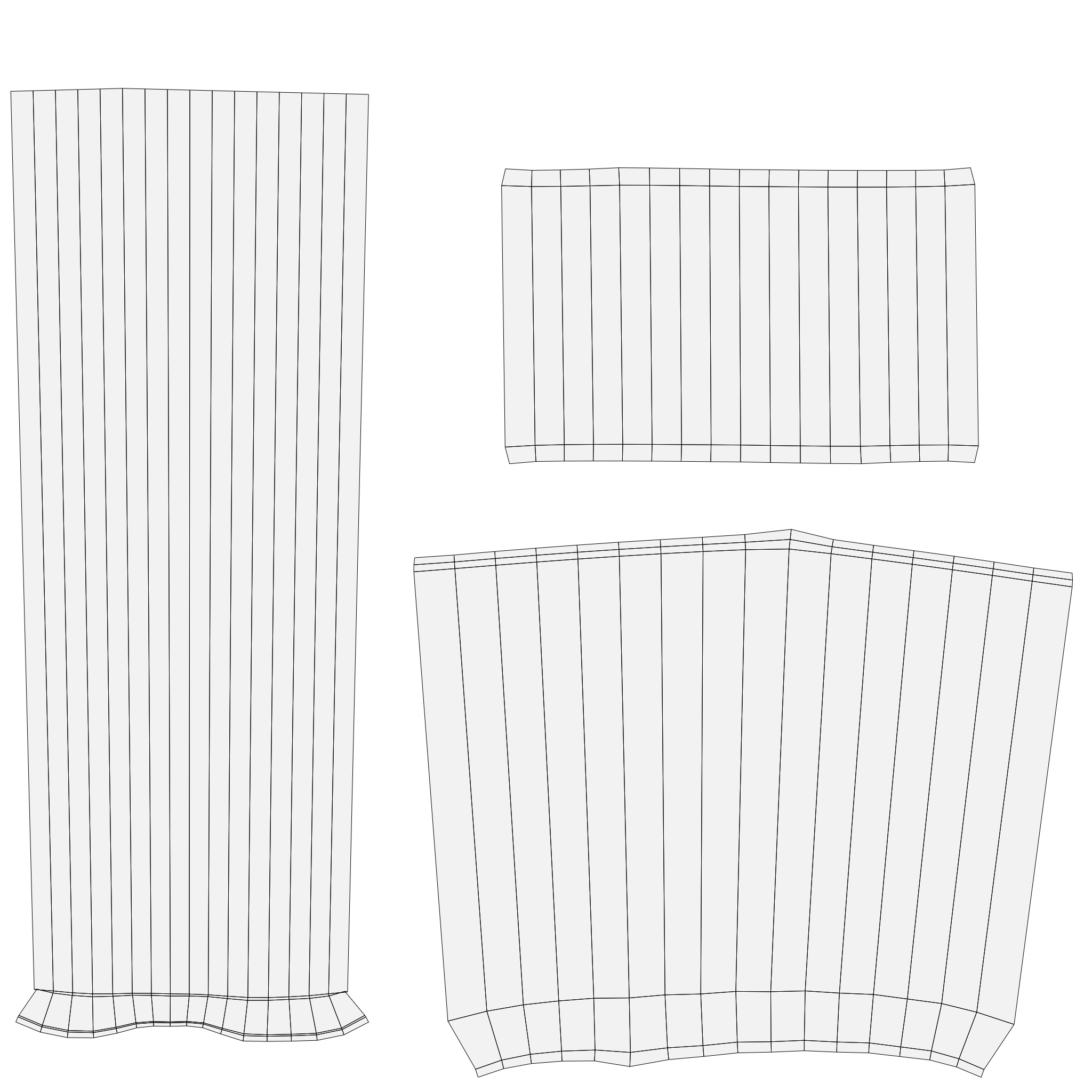 Stylized Wooden Windmill Rigged 3D model_11