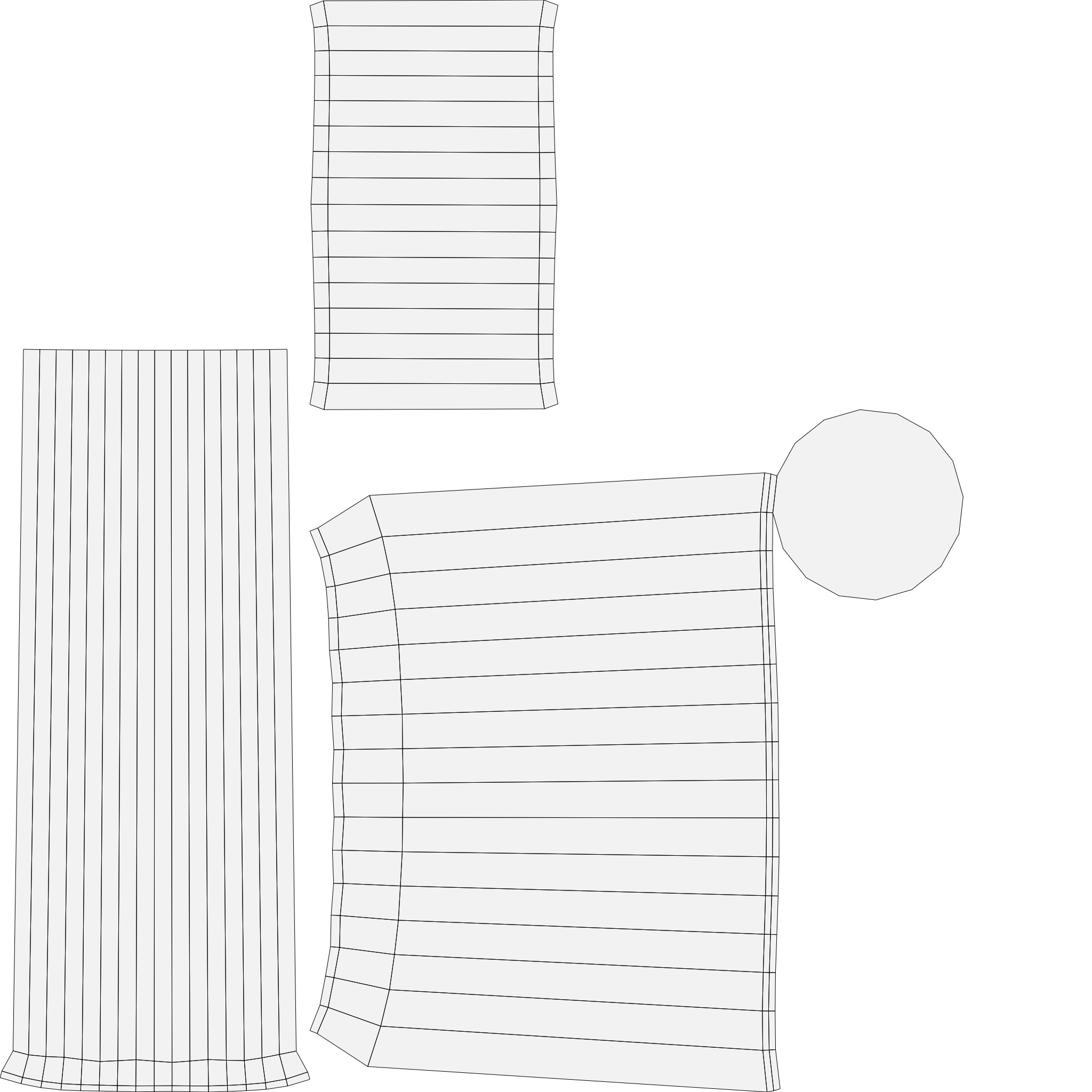 Stylized Wooden Windmill Rigged 3D model_25