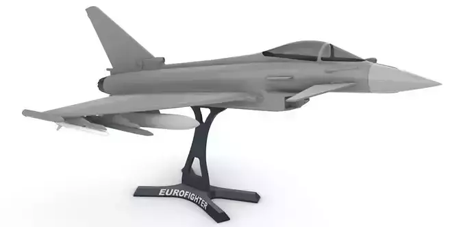 Eurofighter Typhoon 3D print model