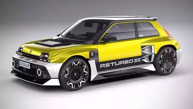 Renault 5 Turbo 3E 2027 3D model