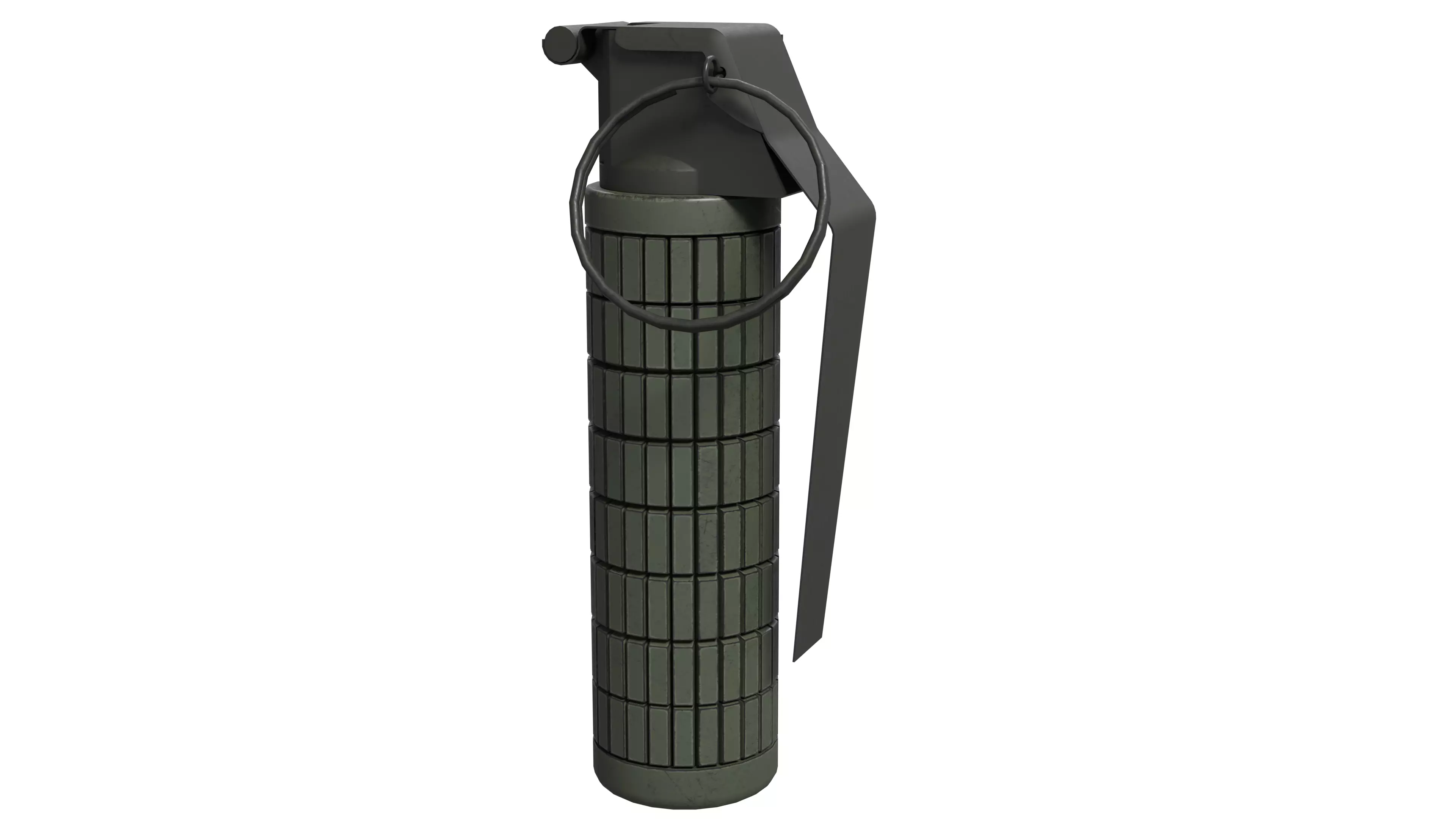 Stun Grenade 02 - Low Poly Game Ready Low-poly 3D model