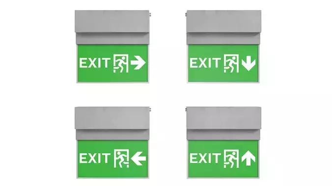 Exit Sign Set