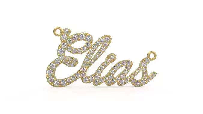 Model 1324 Elias Name Plate Diamond