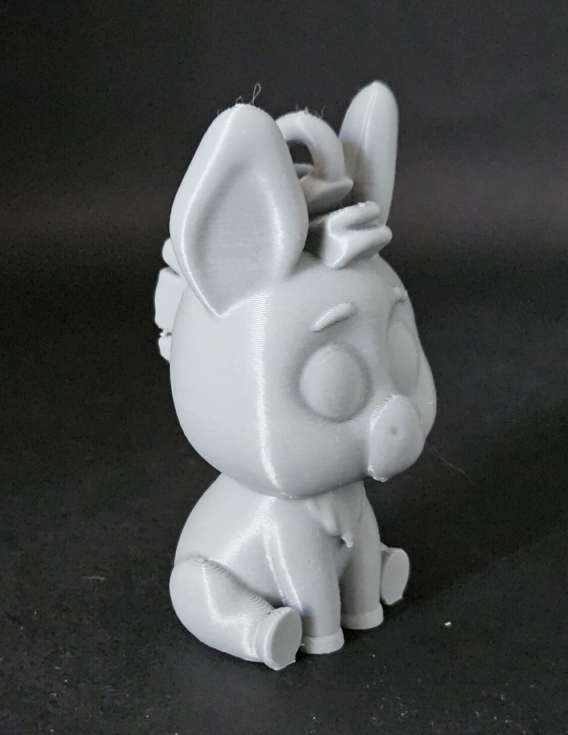 Baby Donkey plus Keychain version 3D print model_7
