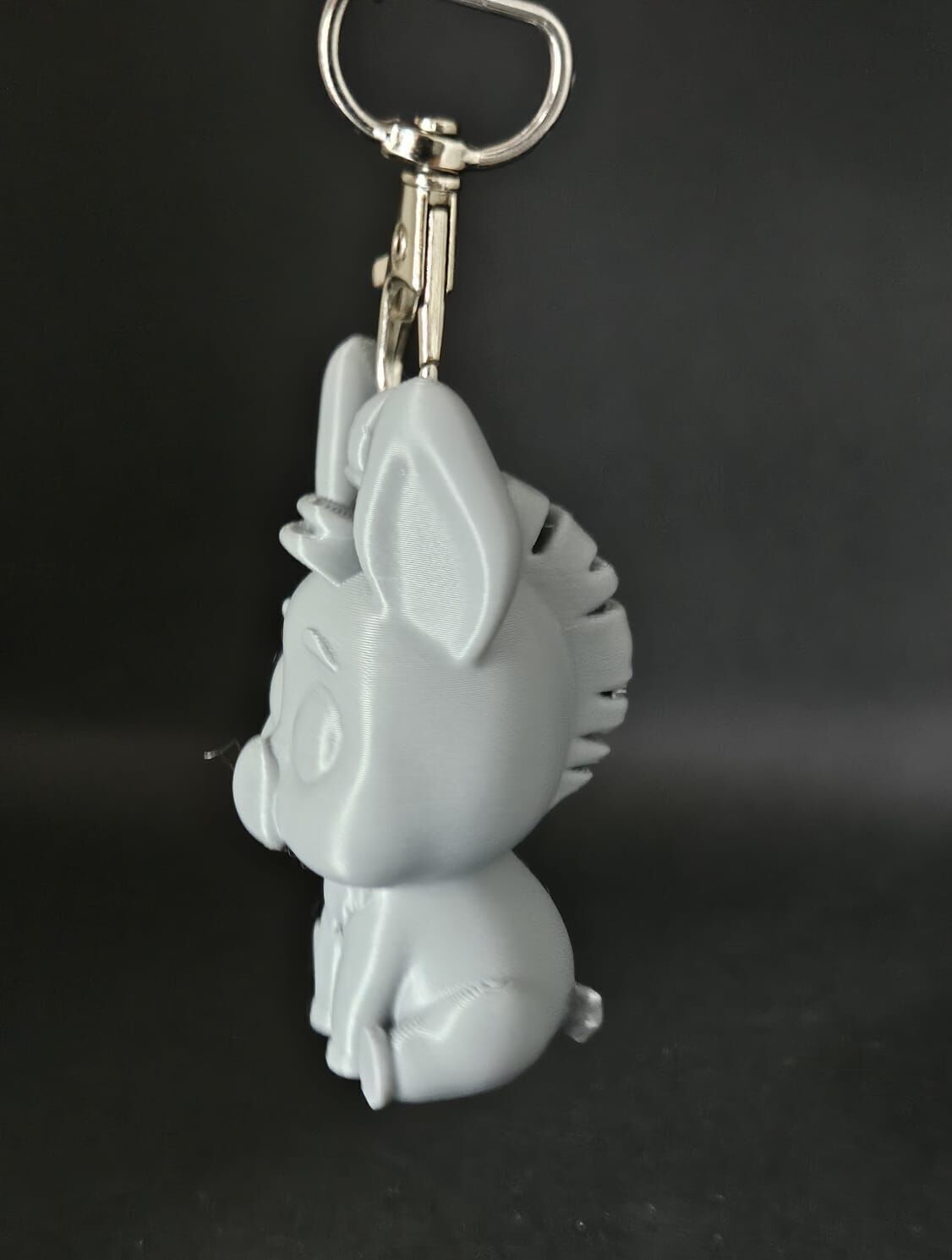 Baby Donkey plus Keychain version 3D print model_22