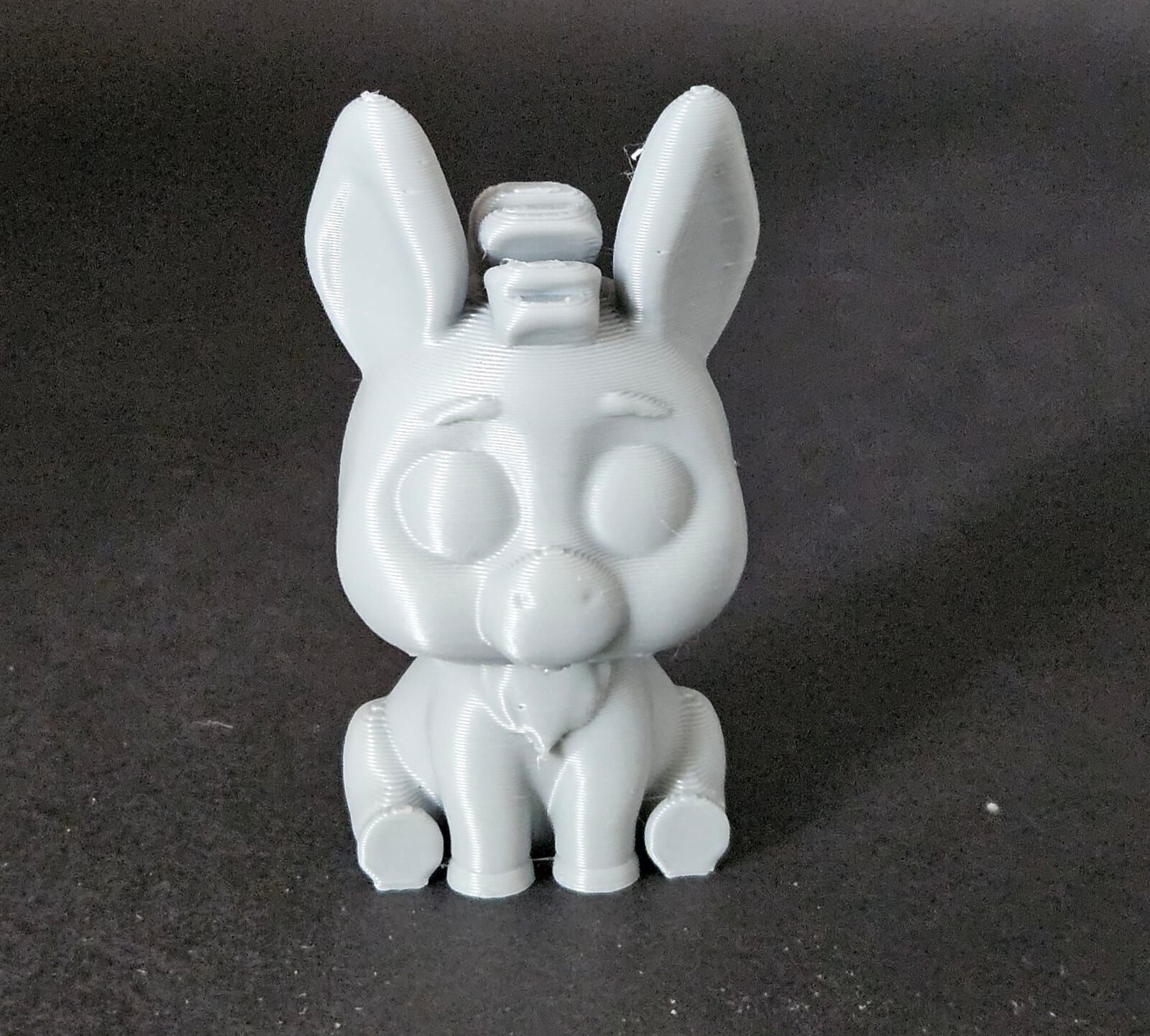 Baby Donkey plus Keychain version 3D print model_6