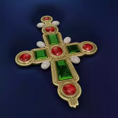 King Tamar Gold Cross 