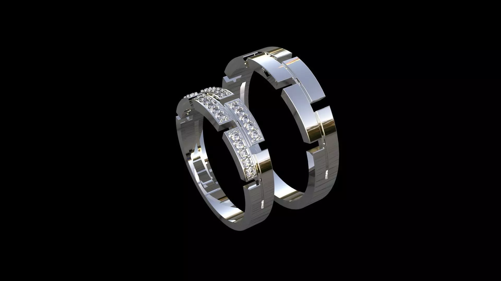 wedding ring Free 3D print model_0