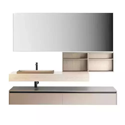 Sense 10 Vanity Unit by Ideagroup 3D model