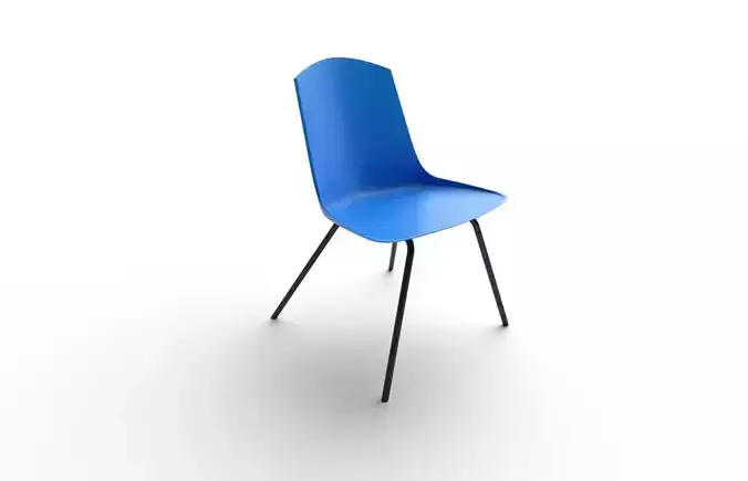 Chair  M05 Low-poly 3D model