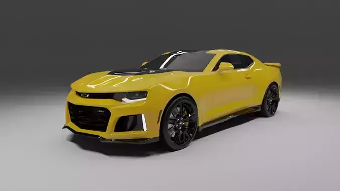 CHEVROLET CAMARO ZL1 YELLOW