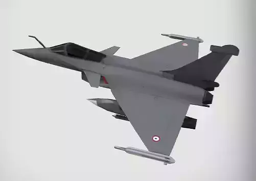 Dassault Rafale Fighter Jet 3D Jet