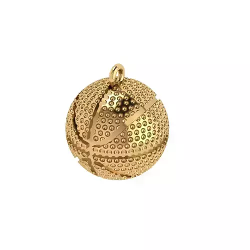basketball ball pendant