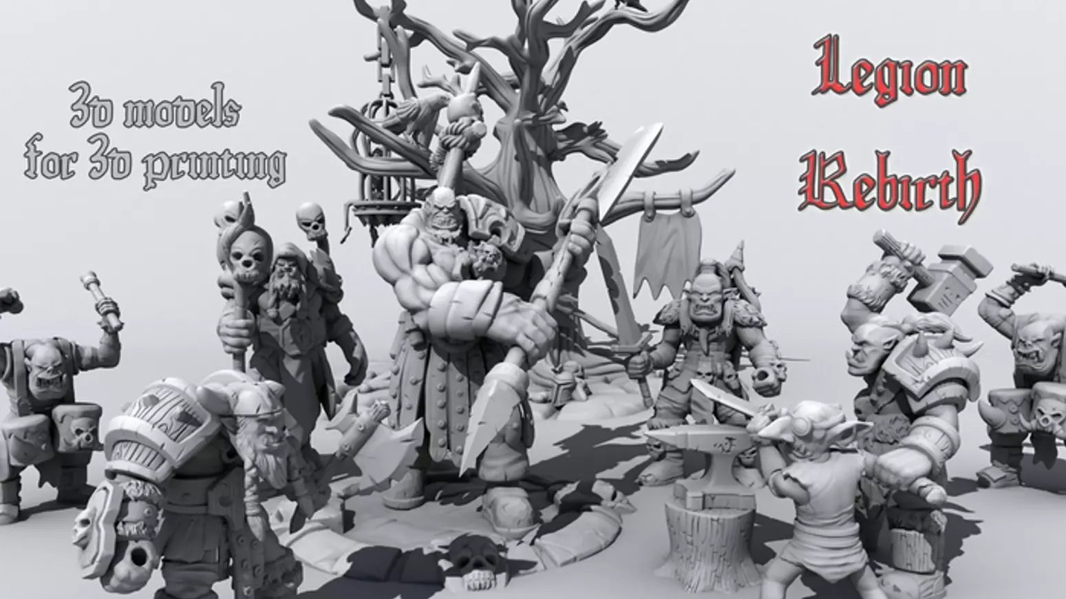 Legion Rebirth 3D Model Collection_0