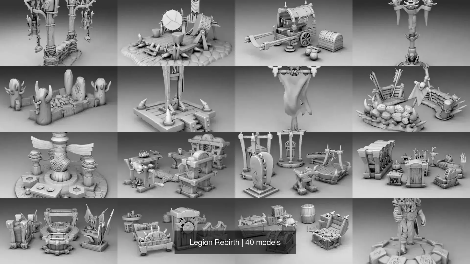 Legion Rebirth 3D Model Collection_3