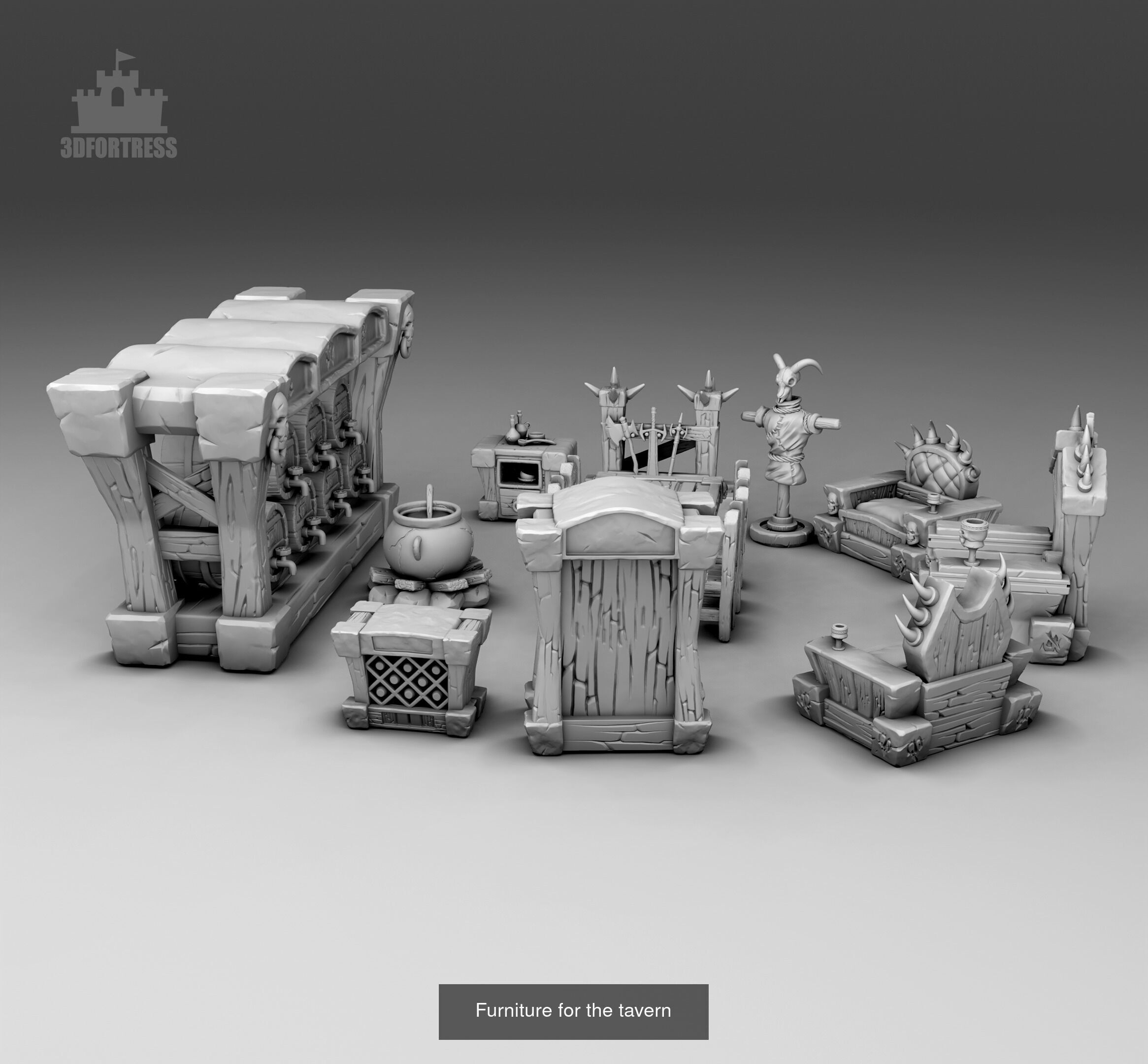 Legion Rebirth 3D Model Collection_35