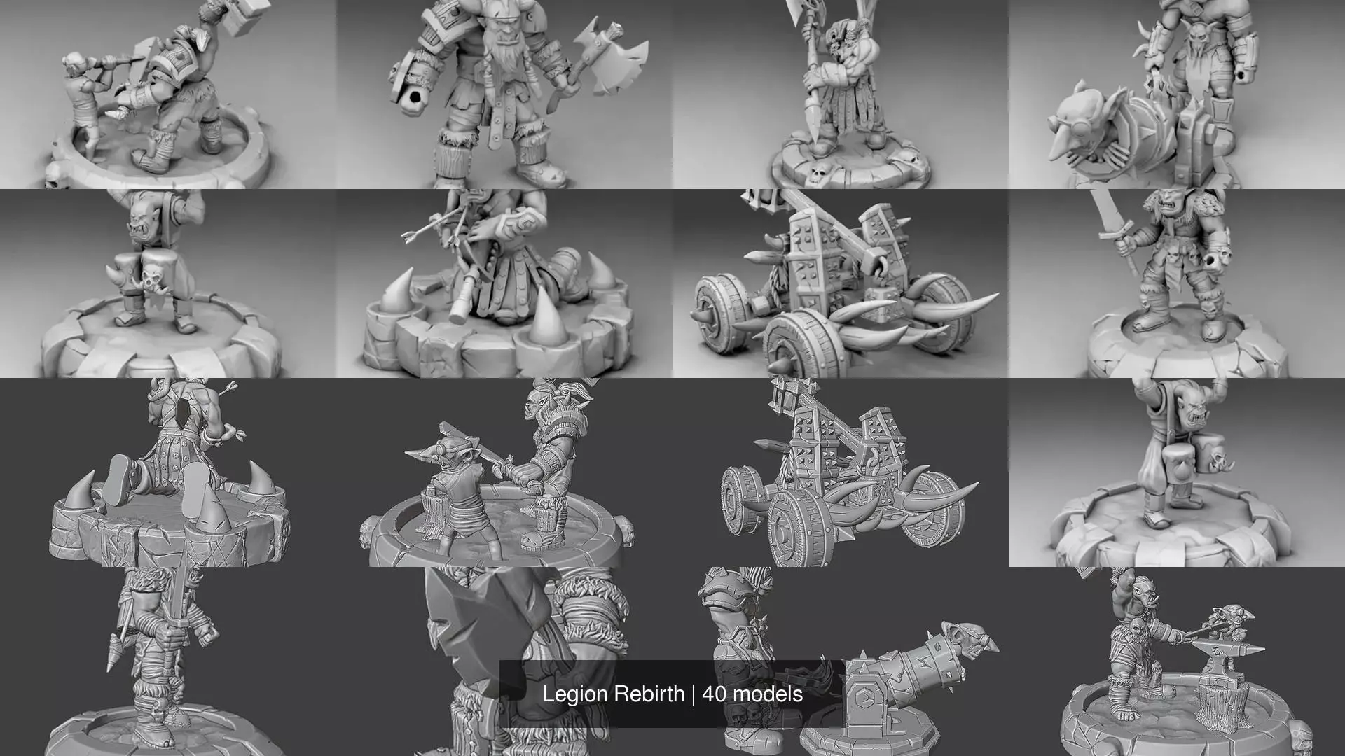 Legion Rebirth 3D Model Collection_5
