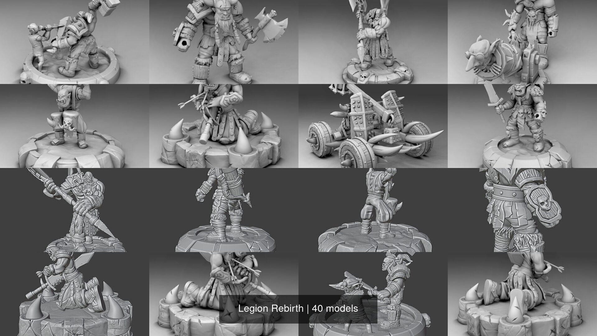 Legion Rebirth 3D Model Collection_6
