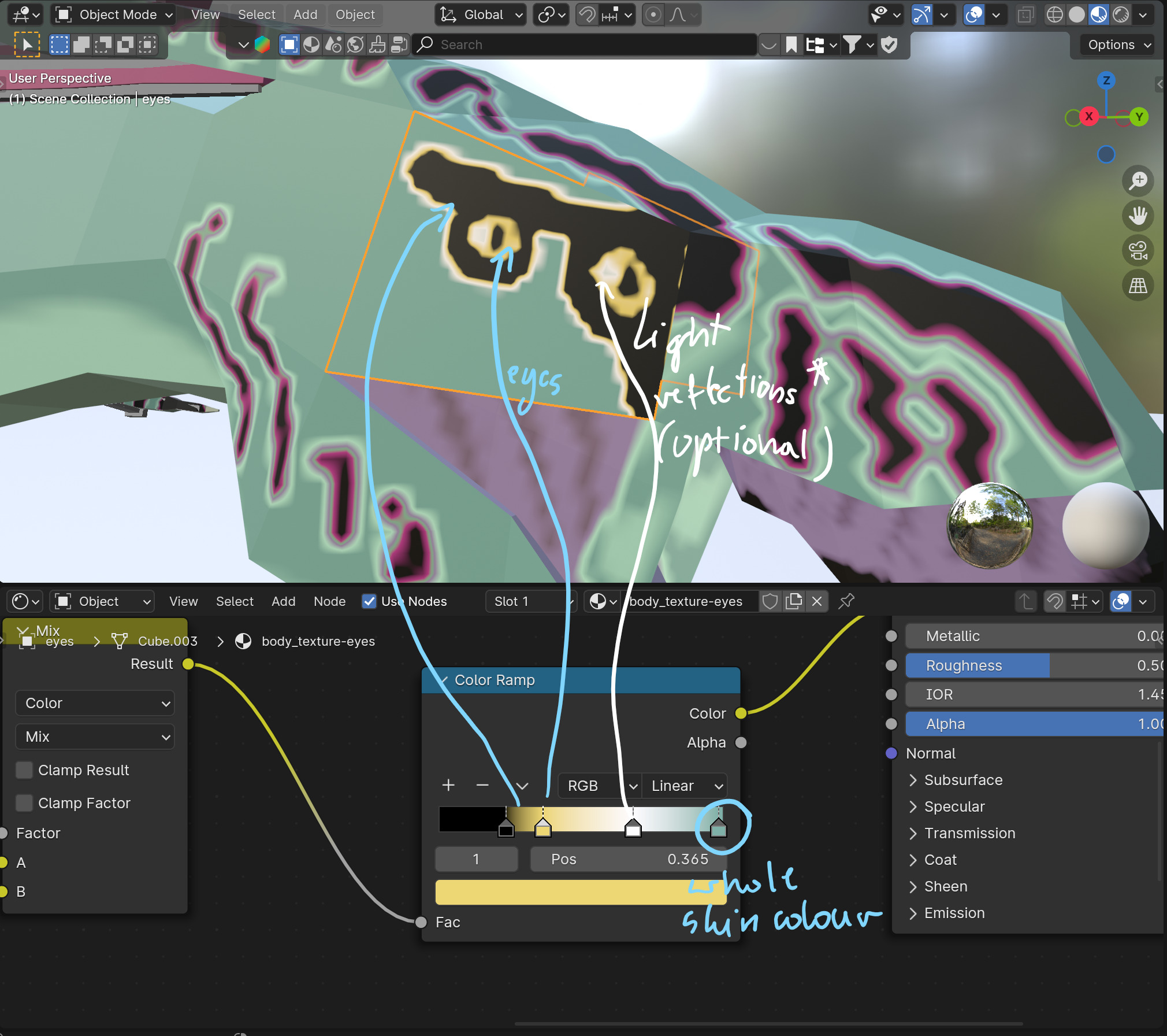 Lowpoly Ikran model - Blender Low-poly 3D model_9