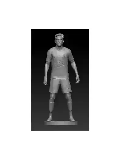 Rafa Silva 3D STL File Portuguese Football Figure   3D print model